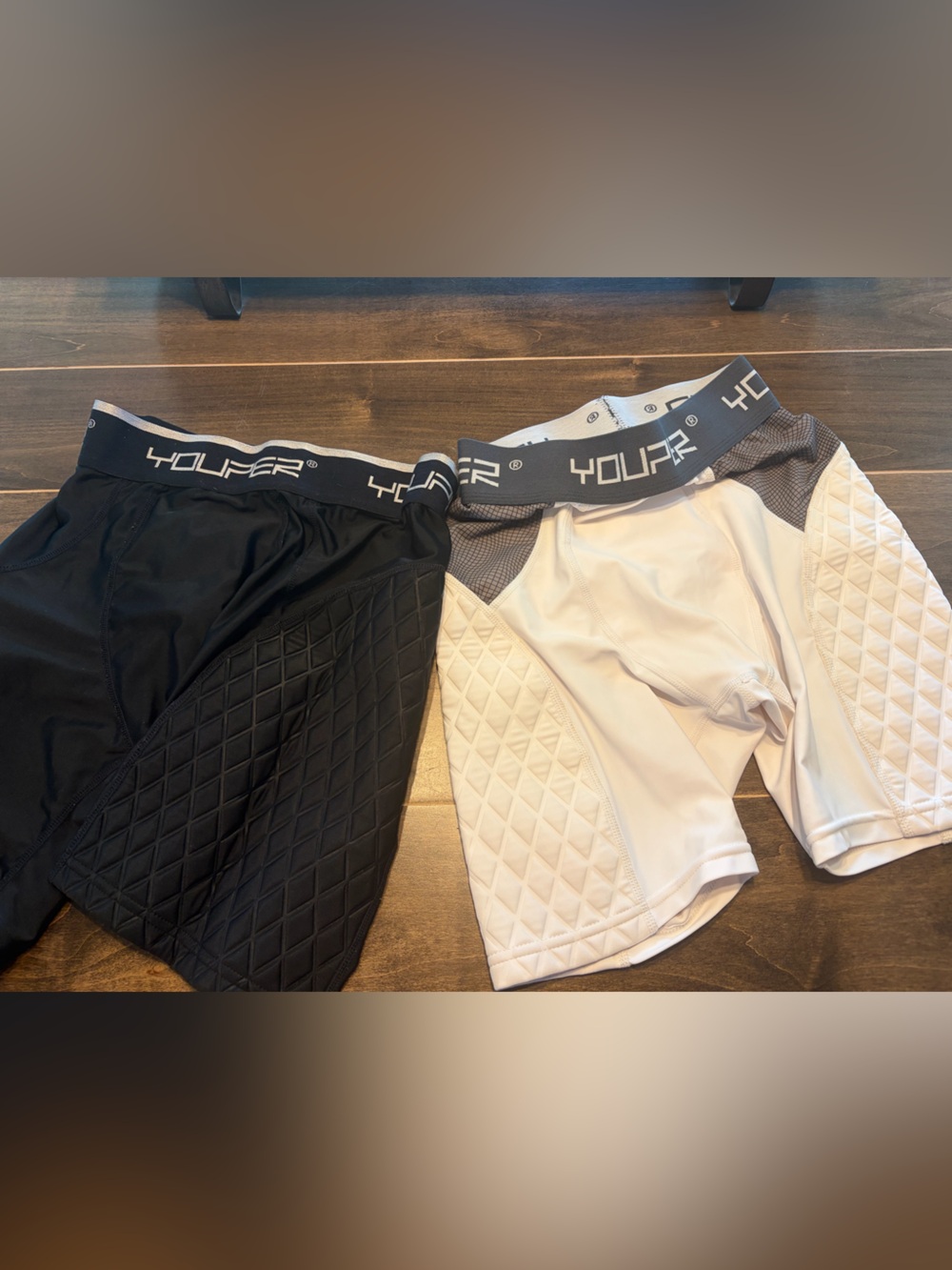 Women’s softball slider shorts, size S